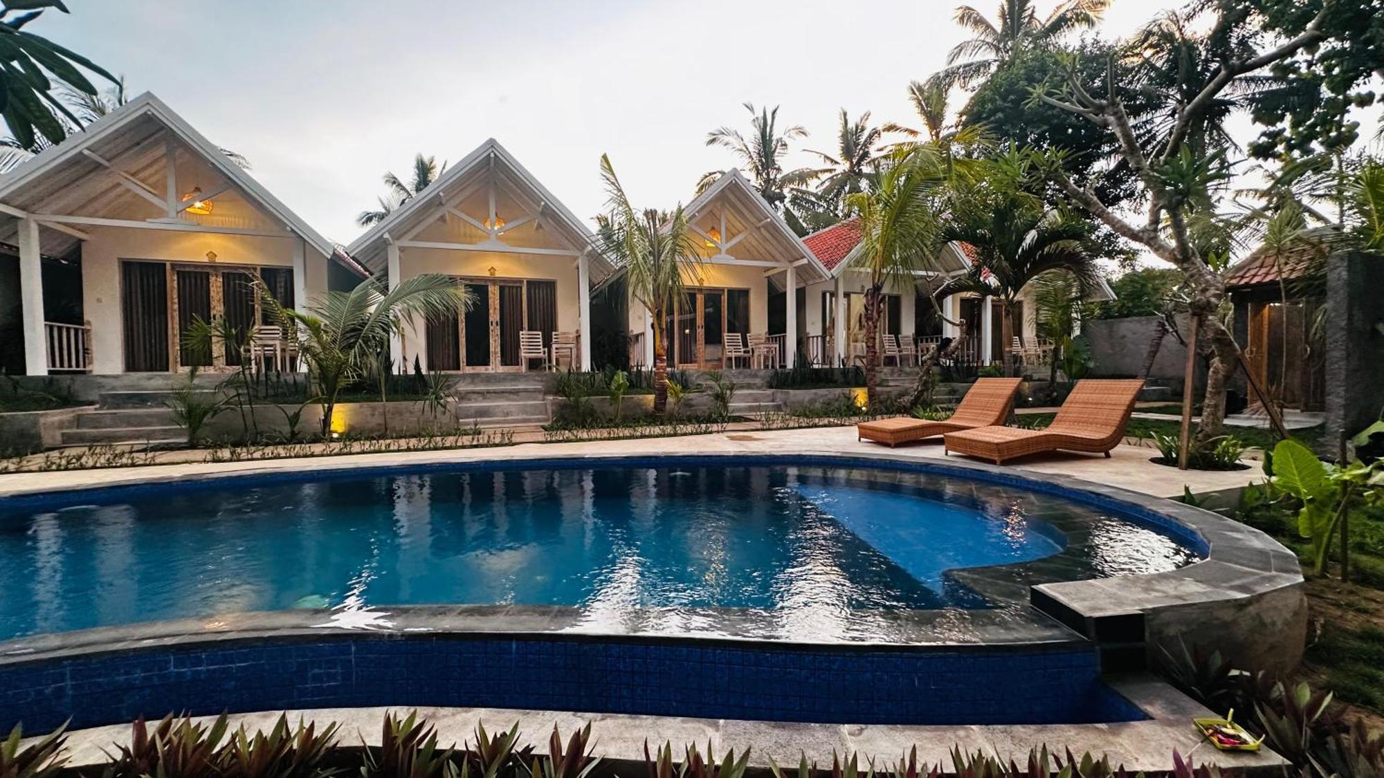 Penida West Palm Cottage Toyapakeh Bagian luar foto